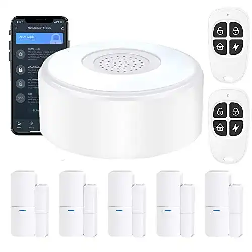 Fensteralarm AGSHOME Alarmanlage Mit Lauter 120db Sirene