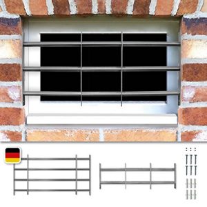 Fenstergitter Sixone Sicherheitsgitter Venlo ausziehbar in 6 Größen