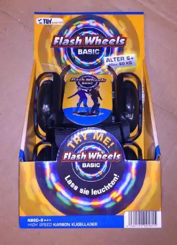 Fersenroller Flash Wheels Basic bis 60 kg Sunflex 100025