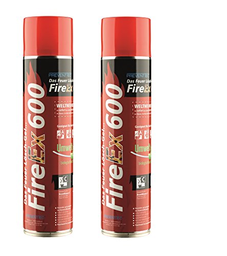 Die beste feuerloeschspray fireex600 prevento fireex 600 doppelpack Bestsleller kaufen
