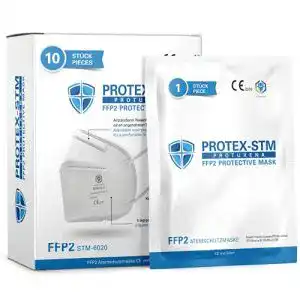 FFP2-10er-Pack Protuxena Protex-STM FFP2 Maske – 10 Stück