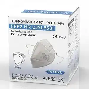 FFP2-Großpackung AUPROTEC 40 Stück FFP2 Maske Aupromask