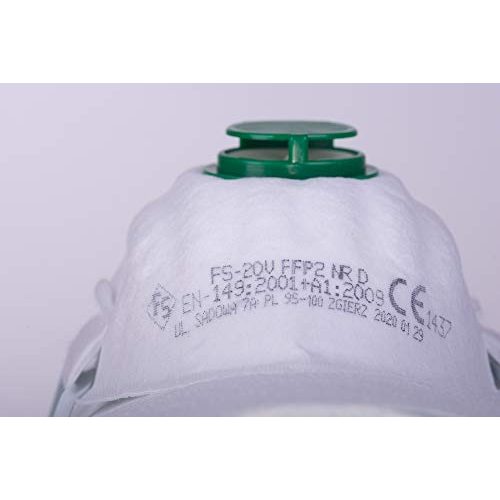 FFP2-Maske mit Ventil V8 FS-20V FFP2 NR D FFP2 NR D Respirator