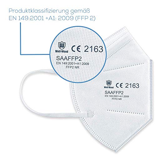 FFP2-Masken Beurer MM 50 Atemschutzmaske FFP 2, 5-lagig