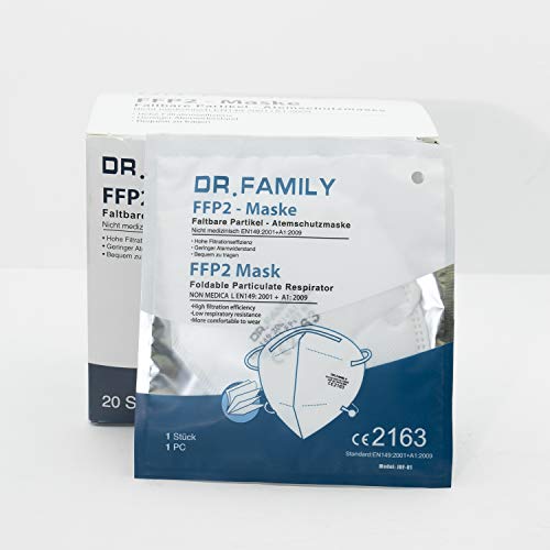 FFP2-Masken HHW Pro FFP2 Maske Atemschutzmaske 40 Stück