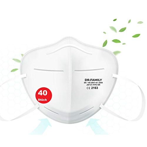 Die beste ffp2 masken hhw pro ffp2 maske atemschutzmaske 40 stueck Bestsleller kaufen