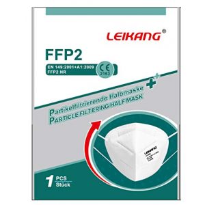 FFP2-Masken Leikang FFP2 Atemschutzmaske 1Box=20Stück