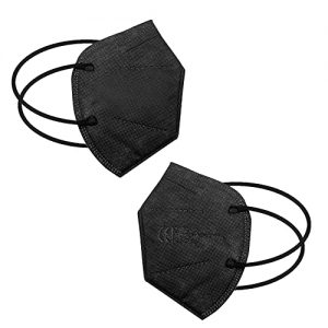 FFP2-Masken Schwarz Media Sanex 25 Stück Atemschutzmaske FFP2