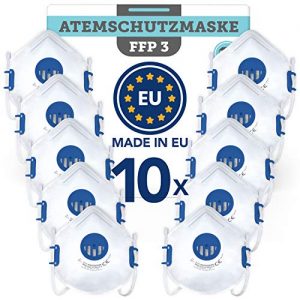 FFP3-Maske mit Ventil BEMS MEISTERWERK Atemschutzmaske FFP3