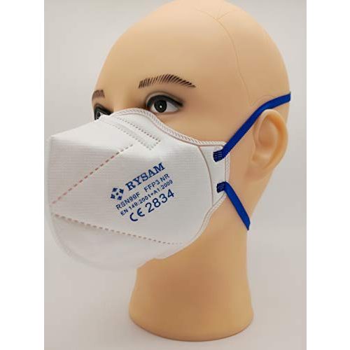 FFP3-Masken (20 Stück) Rysam Zertifizierte FFP3 Maske RSN99F
