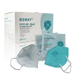 FFP3-Mundschutzmaske BSWAY 20X FFP3 Atemschutzmaske