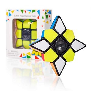 Fidget-Spinner CUBIDI ® Star – Brainteaser für Kinder 3x3x1 Cube