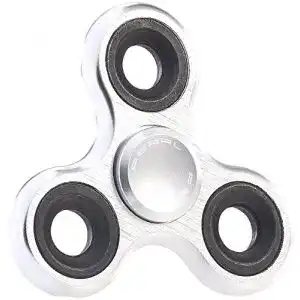 Fidget-Spinner PEARL Spinner: 3-seitiger Metall-Handspinner