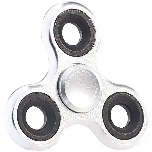 Fidget-Spinner PEARL Spinner: 3-seitiger Metall-Handspinner