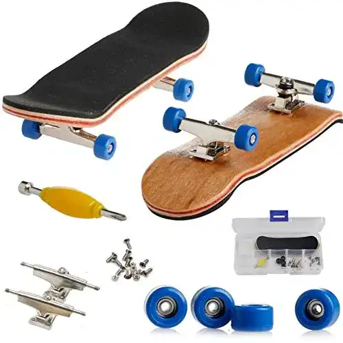Finger-Skateboard AumoToo Mini-Griffbrett, Professionelle Finger