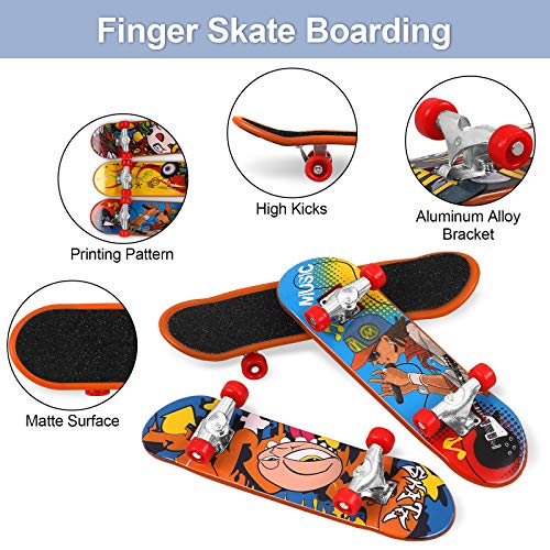 Finger-Skateboard Reastar Finger Skateboard 10pcs Professionell