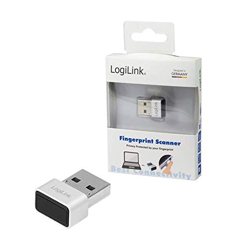 Fingerabdruckscanner LogiLink AU0047 USB für Windows 7/8/10