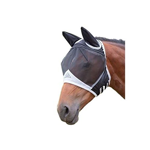 Fliegenmaske Pferd Shires Fliegenmaske mit Ohren für Pferde