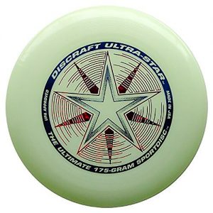 Frisbee Discraft Ultrastra, Ultra-Star 175g, Ultimate , NIGHTGLOW