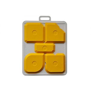 Fugenglätter My Plast (gelb) – PROFI Fugenabzieher Set für Silikon