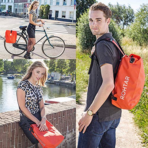 Gepäckträgertasche Rohtar 3in1 Fahrradtasche – wasserdicht