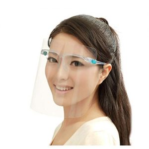 Gesichtsschutz-Brille TOPBATHY 8 Stücke Gesichtsschutzschild