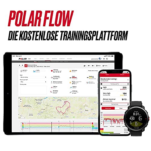 GPS-Uhr Polar Grit X – Outdoor Multisport GPS Smartwatch