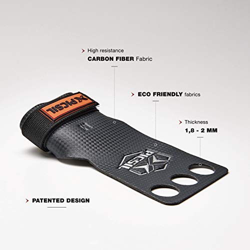 Grip-Pads PICSIL RX Carbon-Griffe 3H – Handschuhe (S, Orange)
