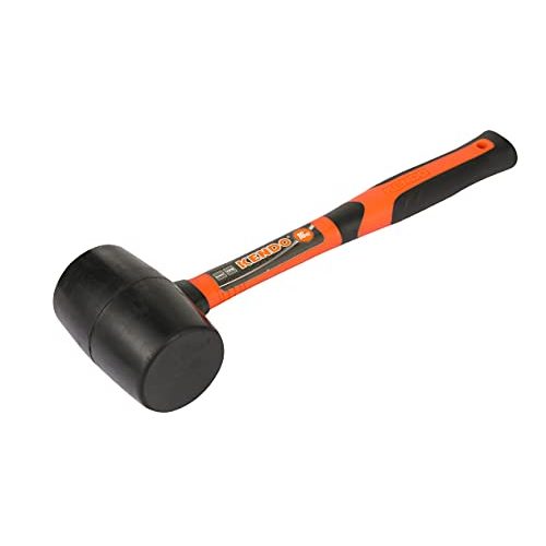 Die beste gummihammer kendo schwarz 450 g ergonomisch soft grip Bestsleller kaufen