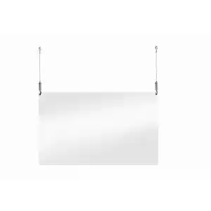 Hängender Spuckschutz PLEXIDIRECT Spuckschutz Plexiglas 3mm