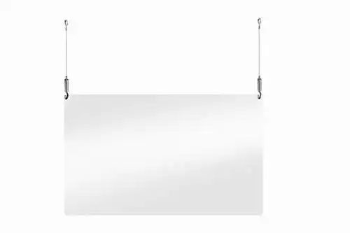 Hängender Spuckschutz PLEXIDIRECT Spuckschutz Plexiglas 3mm