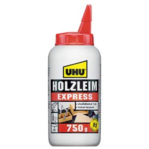 Holzleim UHU Express Flasche, Universell schnell trocknend 750 g