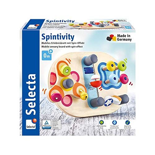Die beste holzspielzeug baby selecta 62064 spintivity motorikbrett aus holz Bestsleller kaufen