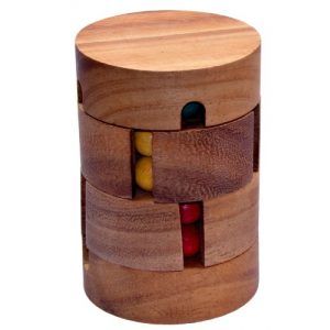 Holzspielzeug LOGOPLAY Revolve – Zauberwürfel – Dreh-Puzzle