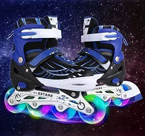 Inline-Skates Hesyovy Leucht PU Räder , Rollerblades für Kinder