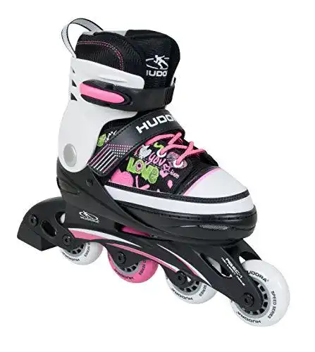 Inline-Skates HUDORA Kinder – Gr. 34 -37 ,pink – Inliner Kinder