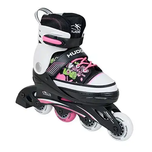 Inline-Skates HUDORA Kinder – Gr. 34 -37 ,pink – Inliner Kinder