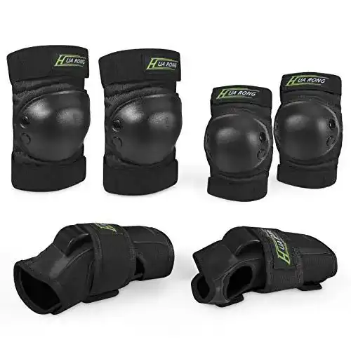 Inliner-Protektoren Everwell Protektoren Set, 6 in 1 Profi