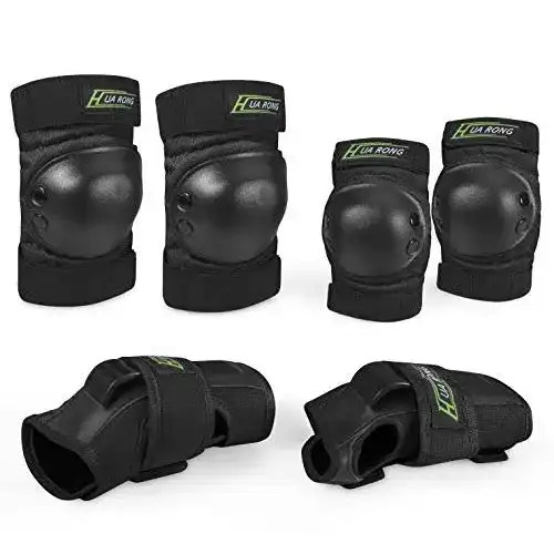 Inliner-Protektoren Everwell Protektoren Set, 6 in 1 Profi