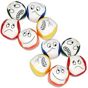Jonglierbälle Joyibay für Anfänger, 10 STÜCKE Jonglierball Set