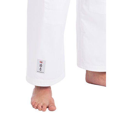 Judoanzug Ultrasport mit Weißem Gürtel, Weiß, 100, 10581