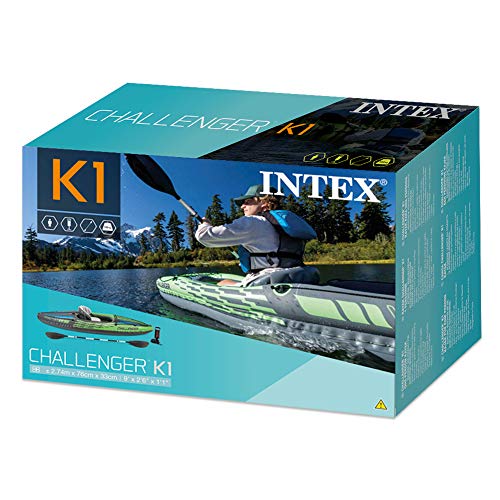 Kajak Intex Schlauchboot Aufblasbares Boot Challenger K1