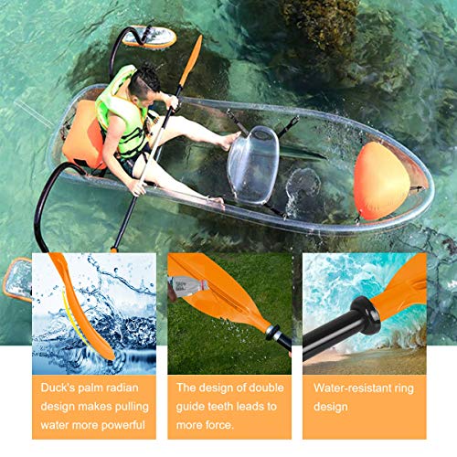 Kajak-Paddel HEIMUNI Kayak Paddel Alu Doppelpaddel Sup Paddel