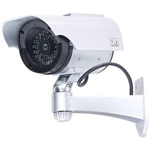 Kamera-Attrappe VisorTech Kamera Dummy: Überwachungs LED