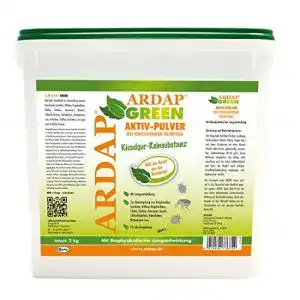 Kieselgur ARDAP GREEN Aktiv Pulver 2kg – 100% rein 10 l Eimer