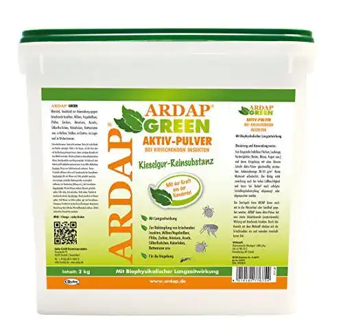 Kieselgur ARDAP GREEN Aktiv Pulver 2kg – 100% rein 10 l Eimer