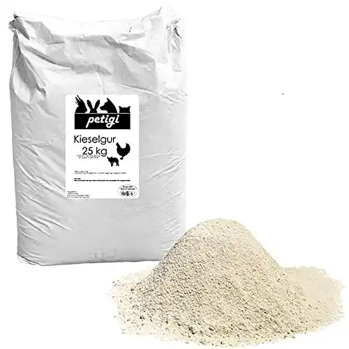 Kieselgur Petigi Pulver Puder 5-25kg Kieselerde Naturprodukt