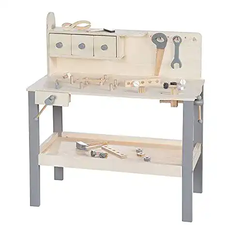 Die beste Kinder-Werkbank roba 97211 Werkbank, Spielwerkbank aus Holz 2026 Test Bestseller Kinder-Werkbank roba 97211 Werkbank, Spielwerkbank aus Holz