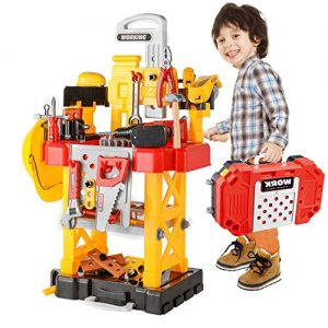 Kinder-Werkbank Toy Choi’s 83 Stück Werkzeug Kinder