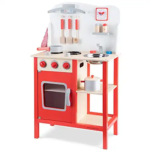 Kinderküche New Classic Toys – 11055 – Kinderrollenspiele Hölzern